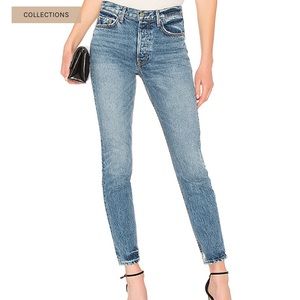 Grlfrnd Karolina distressed jeans NWOT 26